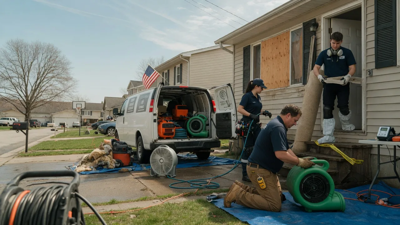 Water Damage Restoration in Noble, OK near me